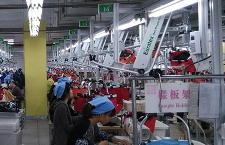 歐泰科 十年磨礪，成就智能服裝吊掛行業領導者